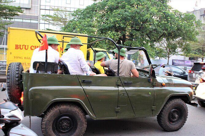 Hanoi Jeep Tours Led By Women: Hanoi Countryside Jeep Tours - Stop 4: Hoan Kiem Lake and Egg Coffee at a Café From 1946