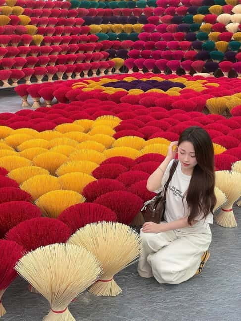Hanoi: Long Dress Village or Incense Village, Hat Village - Chuong Conical Hat Village: Paint-Your-Own Nón Lá
