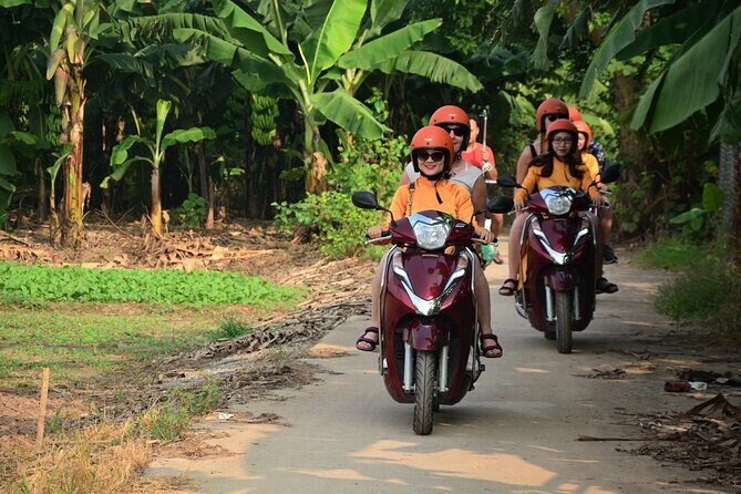 Hanoi Motorbike Led By Women: Hanoi Countryside Motorbike Tours - Starting at Hanoi Opera House and heading to Long Biên Bridge