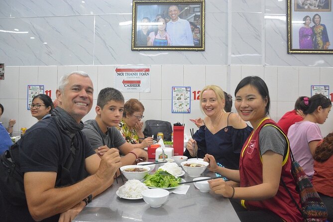 Hanoi Motorbike Tours: Hanoi Motorbike Food Tours Led By Women - West Lake shoreline, Reunification Train Street lanes, and a local family stop