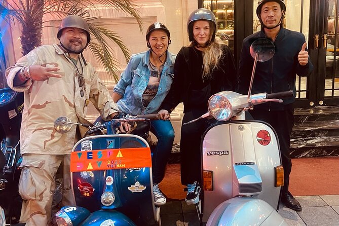 Hanoi Motorbike Tours with Female Riders - St. Joseph’s Cathedral and the Mausoleum area in respectful time