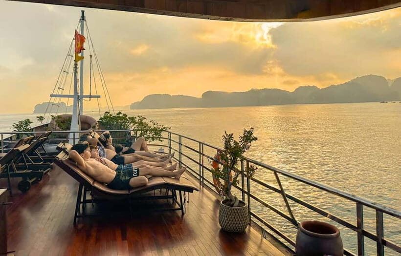 Hanoi/Ninh Binh: 2-Day Lan Ha Bay & Cat Ba with Small Cruise - Day 1 on the water: caves, kayaking options, and the first swim