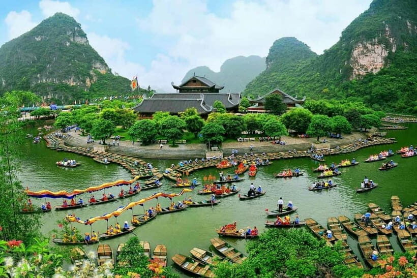 Hanoi: Ninh Binh Tour Hoa Lu, Trang An & Mua Cave & Van Long - Hoa Lu Ancient Capital: Đinh & Lê Temples in Real Walking Form