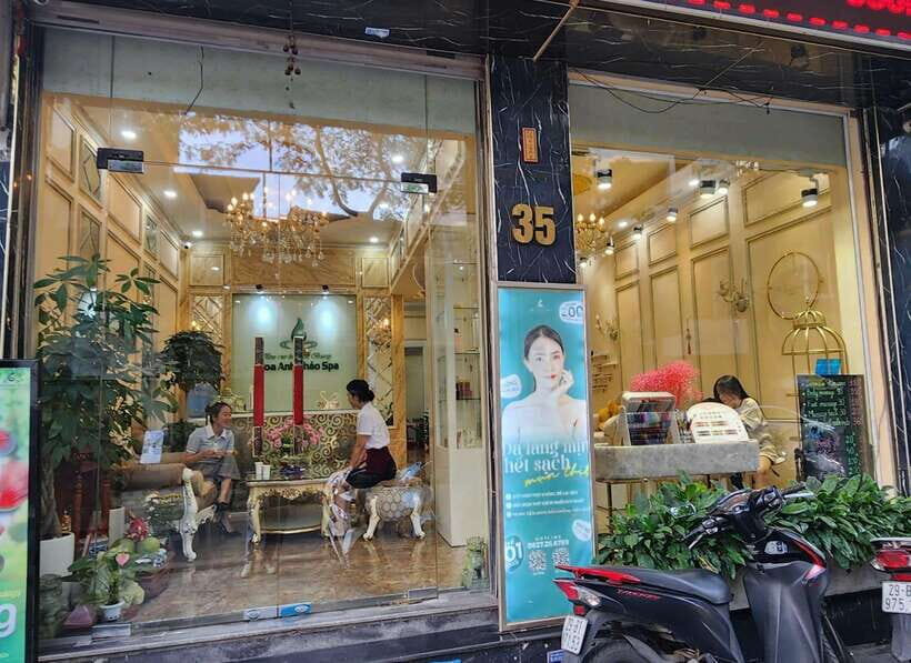 Hanoi Old Quarter: Body Massage at Hoa Anh Thao Spa - Finding Hoa Anh Thao Spa on 35 Quan Thanh Street