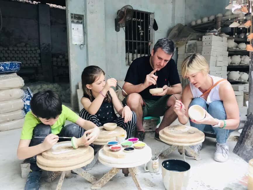 Hanoi Outskirts: Bat Trang Ceramic Village Tour by Jeep - The ride out: rice paddies, villages, and real outskirts views