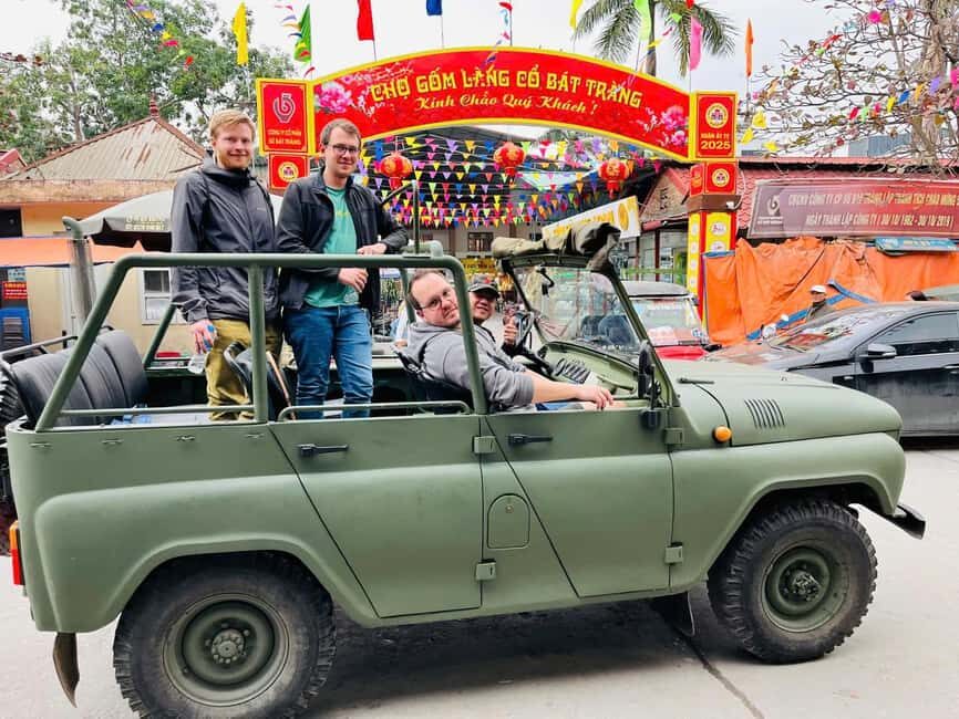 Hanoi Outskirts: Bat Trang Ceramic Village Tour by Jeep - Hanoi landmarks you catch from the road (without losing your day)