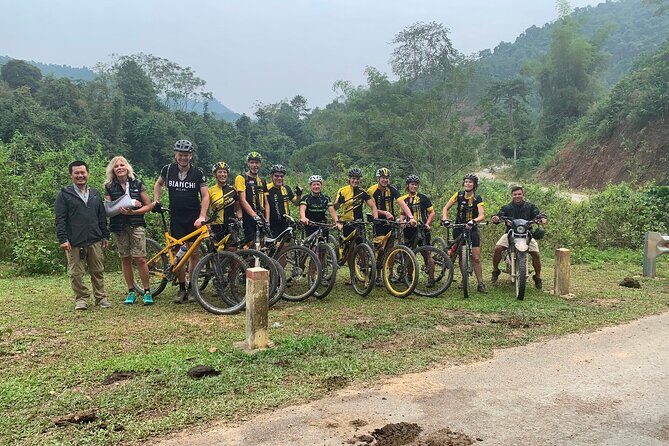 Hanoi - Soc Son electric mountain bike trails - The payoff: downhill time over 8km
