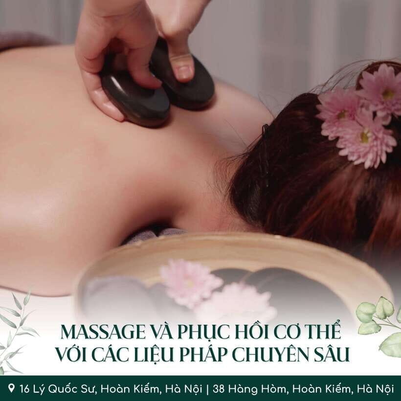 Hanoi Spa Old Quarter - Nourishing Shampoo- Head Massage 60' - Hot stones + neck and shoulder massage: the best part for travel fatigue