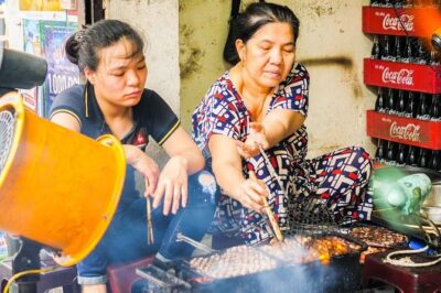Hanoi Street Food Tour, Hidden Gems - The tasting lineup: bun chả, pho, bánh cuốn, and egg coffee