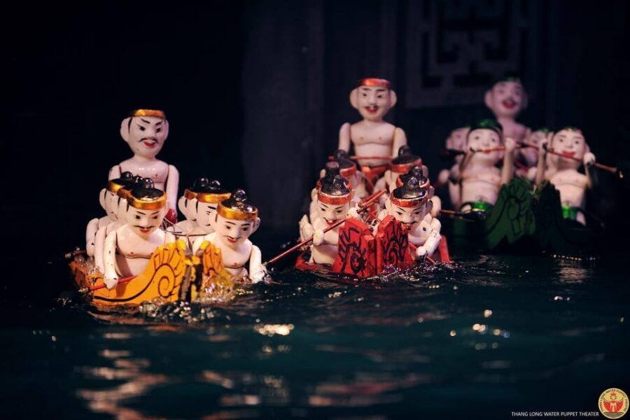 Hanoi: Thang Long Water Puppet Show Ticket - The water puppetry behind the curtain: rods, a screen, and timed storytelling