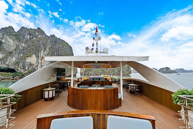 Hanoi to Ha Long Symphony Cruise with Limousine and Local Lunch - Ti Top Island: beach time plus a famous name