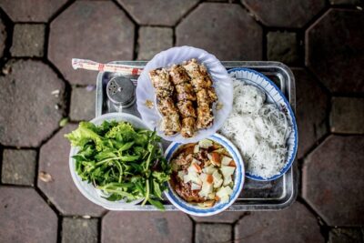 Hanoi Vegan Street Food Tour and Train Street - Banh Cuon Chay at 128 Đ. Trần Nhật Duật
