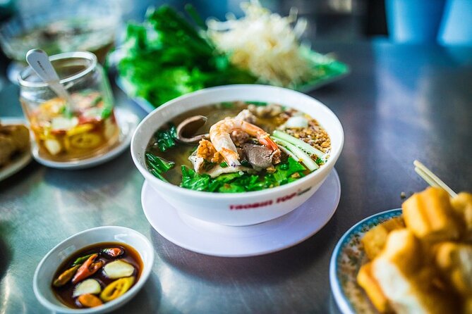 Hanoi Vegan Street Food Tour and Train Street - Hang Dau Street: Banh Xeo Chay (the crispy pancake moment)