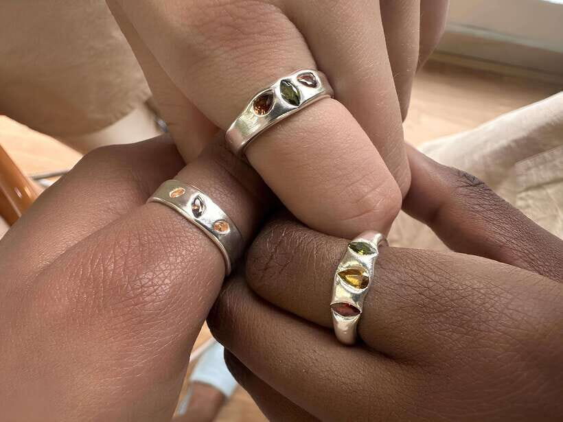 Hanoi: Vietnam Gemstone Silver Clay Ring Workshop - Stepping into Muối Studio on Dong Bac Street