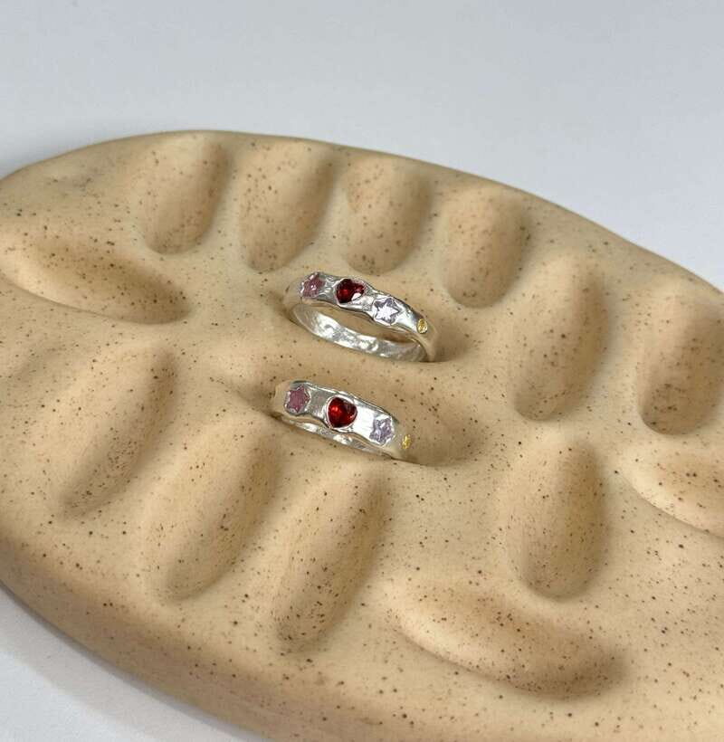 Hanoi: Vietnam Gemstone Silver Clay Ring Workshop - Shaping the silver clay and setting your stone