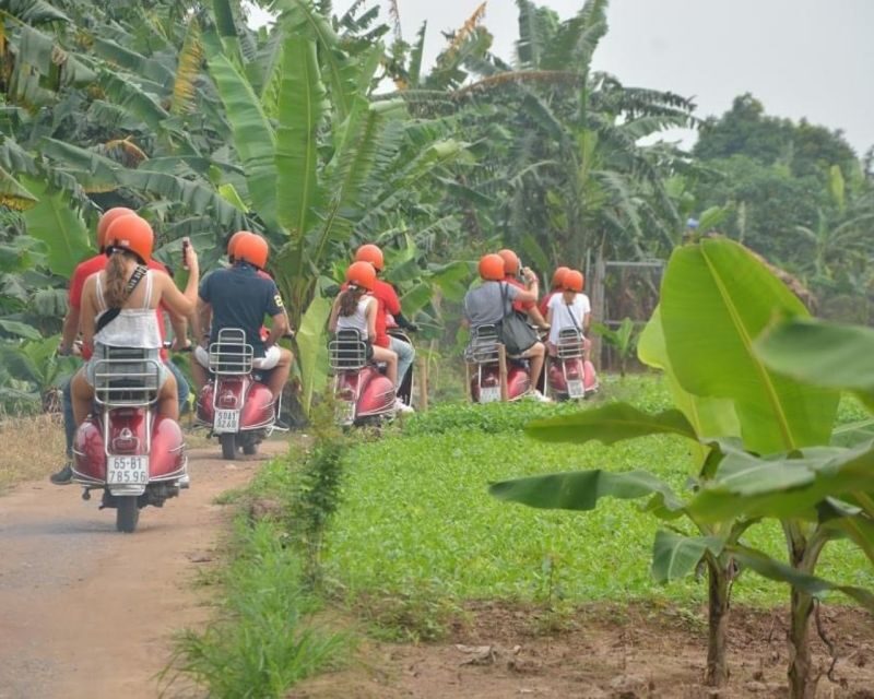 Hanoi Vintage Vespa City Tours - Ngoc Ha Flower Village and Huu Tiep – B52 Lake: remembrance on the route