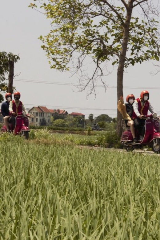 Hanoi Vintage Vespa Tours: A Half-Day Countryside Adventure - From Old Quarter pickup to countryside roads in about 4.5 hours