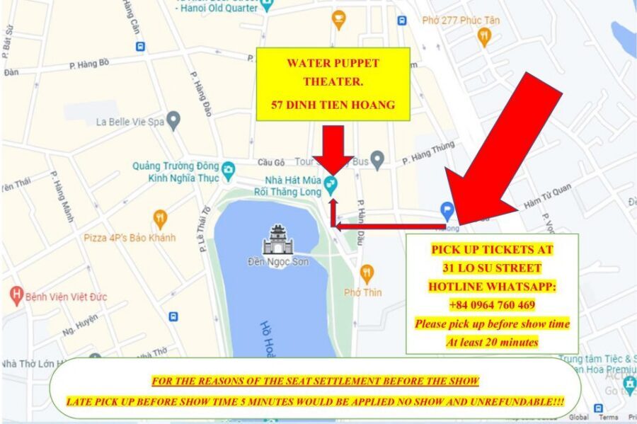 Hanoi: Water Puppet Show Ticket with Hotel Delivery Add-On - How Seat Choice Works: Get Better Views Without Overthinking It