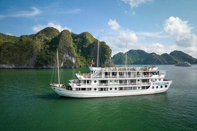 HERA CLASSIC Boutique Cruise Halong Bay 2 Days 1 Night Trip - Getting There: Old Quarter Pickup vs Tuan Chau Self-Boarding