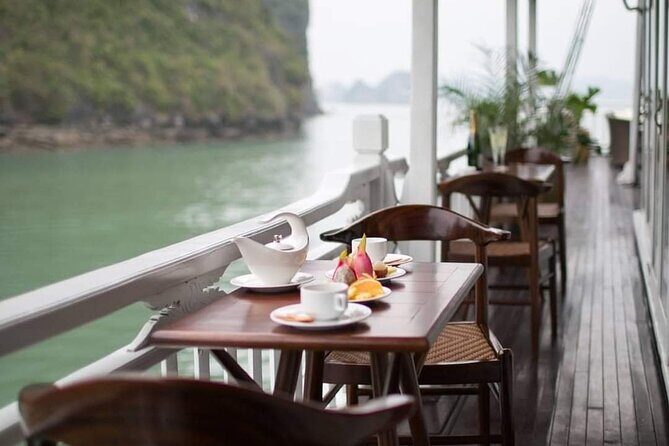 Hera Classic Cruise 2 Days 1 Night Halong Bay With BALCONY CABINS - Cabin comfort: balcony views, clean bathrooms, and an older boat note