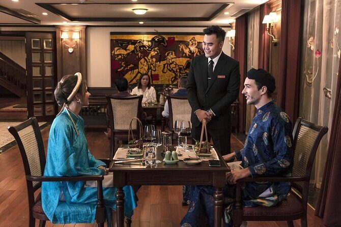 Heritage Cruises Best Luxury Cruise to Halong and Lan Ha Bay 2D1N - Food on Board: Seafood and Vietnamese Meals, Served Without Stress