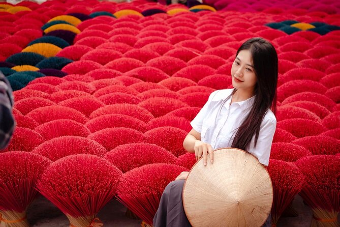 Incense Village, Hat & Lacquer Artisanal with Options From Hanoi - Key highlights at a glance