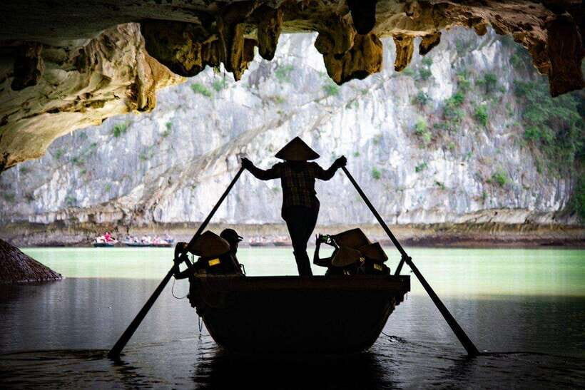 Jade Sails: The most luxurious day cruise explore Lan Ha Bay - Kayaking Through Stalagmite Caves to Hidden Lagoons