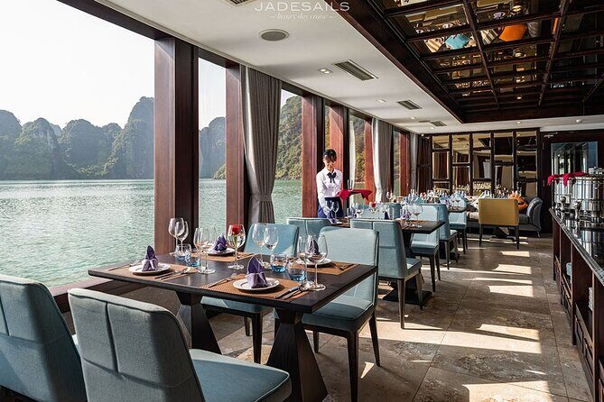 JADESAILS CRUISE-The Most Luxurious Day Tour in Ha Long Bay & Lan Ha Bay - Lan Ha Bay in the afternoon: swimming and quiet-water fun