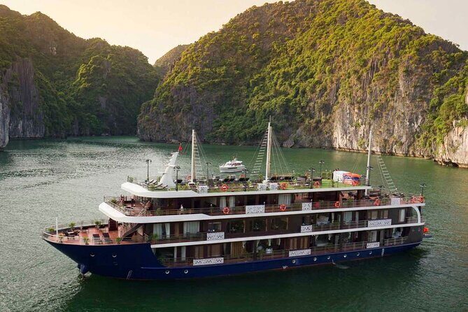La Pandora Cruise Explore Ha Long Bay and Cat Ba Island 2 days 1 night on boat - La Pandora Cruise: a modern ship that feels calm
