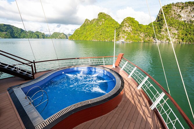 Lan Ha and Halong Bay 5 Star Cruise with Balcony - Hanoi Pickup at 8:00 and the Two-Way Transfer Setup