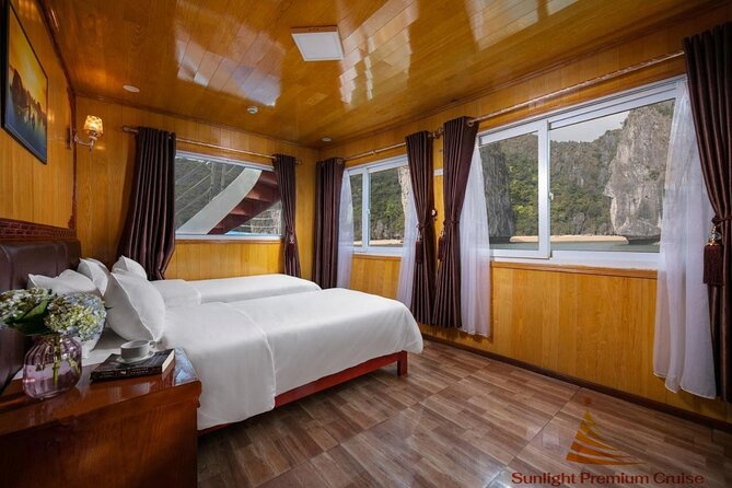 Lan Ha bay Boutique Cruise 2D/1N Tour: Kayaking & swimming at pristine places - Evenings onboard: bar, karaoke, and that wooden-boat social energy