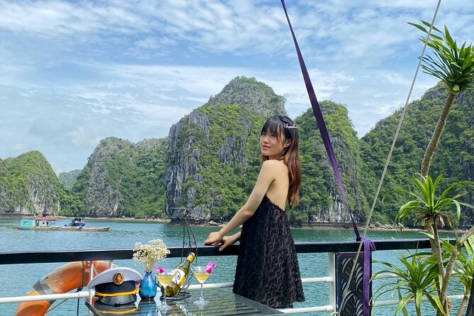 Lan Ha Bay Day Tour from Hanoi & Cat Ba Town - Serenity Boutique - Core Lan Ha Bay cruising: time for emerald-water views and deck photos