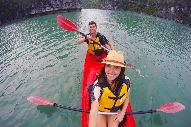 Lan Ha Bay - Ha Long Bay Overnight 5-star Cruise with Kayaking, Swimming,... - Your 5-star Private Cabin With AC: Comfort You Can Feel