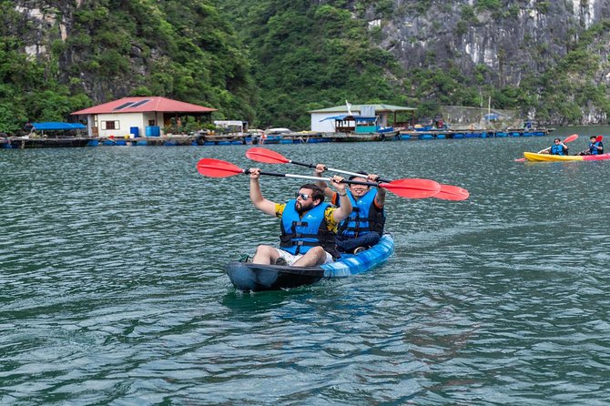 Luxury 1 Day Halong Bay 8 hours 5*Cruise Limousine Kayak Relax - Tuan Chau check-in and the cruise rhythm