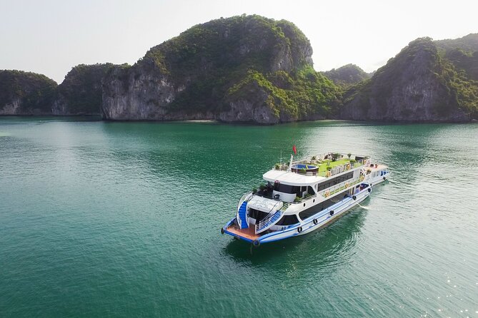 Luxury 1 Day Halong Bay 8 hours 5*Cruise Limousine Kayak Relax - Lunch onboard: included, and timed to keep you comfortable