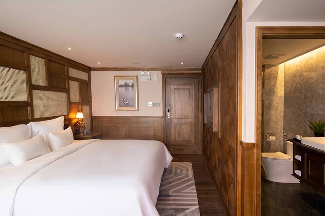 Luxury 5-Star Ha Long Bay Day Cruise with Buffet Lunch from Hanoi - Ti Top Island: Swim Time and a Summit Climb
