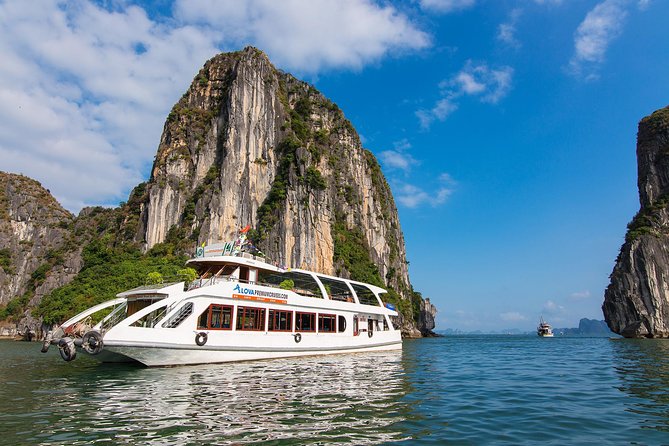 Luxury Halong Bay 1 Day on Cruises From Hanoi with Bus & Lunch - Tuan Chau Harbor to welcome aboard: the comforts that reduce stress