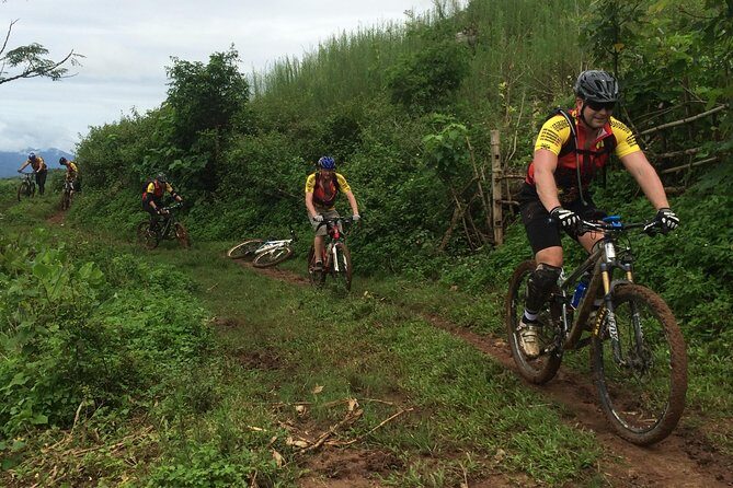 Mai Chau 3 days electric mountain bike trails - Day 2: 40 km of off-road riding and two hard climbs that stay manageable