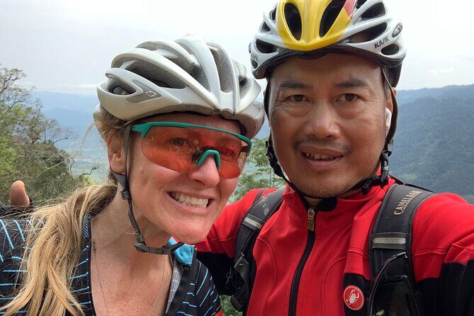 Mai Chau 3 days electric mountain bike trails - Guide support and small group riding with Joe Nguyen