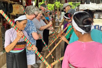 Mai Chau & Pu Luong 2D1N: Nature,Culture,Local Village Experience - Day 2 morning: Lan Village and silk-weaving you can actually picture