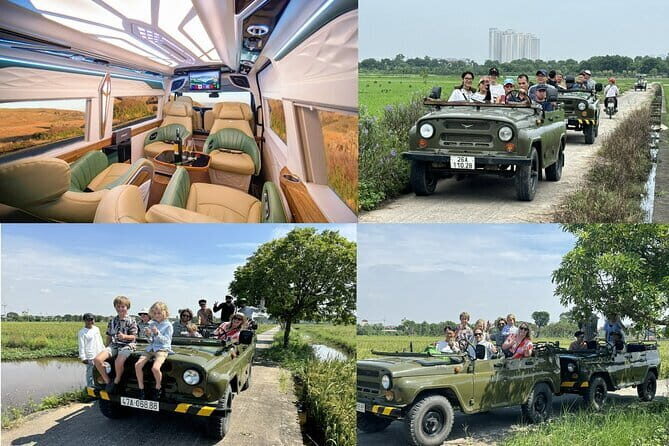 Ninh Binh Army Jeep see Highlight Start From Hanoi By Limousine - Key points to know before you go