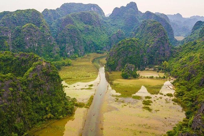 Ninh Binh - Bai Dinh - Trang An - Mua Cave Day Trip: Walking, Hiking, Boat trip - Lunch break: a buffet that keeps the day moving