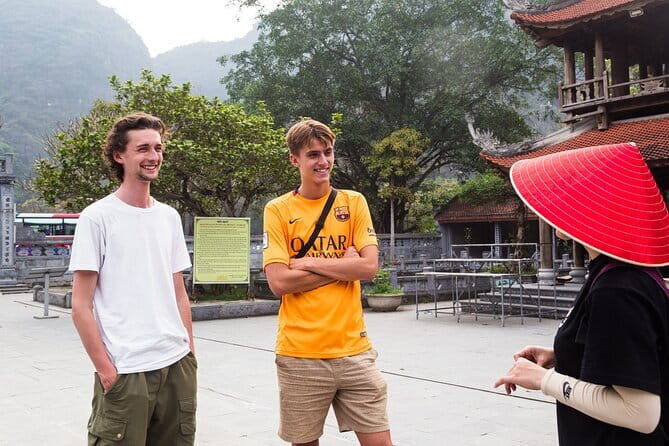 Ninh Binh E-Bike Tour -Secret Landscapes Tam Coc Countryside plus - Đền Vối temple grounds and the tea session you can’t fake