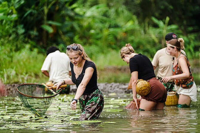 Ninh Binh eco group tour - Buffalo riding, rice planting, fishing - Entering Tam Coc’s buffalo cave: where nature does the talking