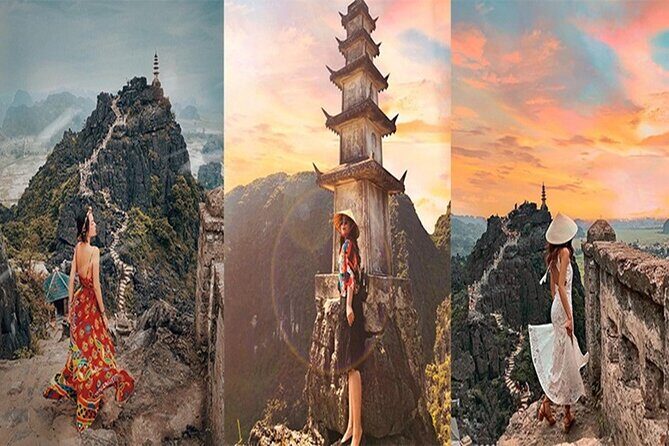 Ninh Binh Full Day Tour to Hoa Lu Tam Coc Mua Cave Buffet Lunch - Hoa Lu Ancient Capital: Dinh & Le Temples in Late Morning