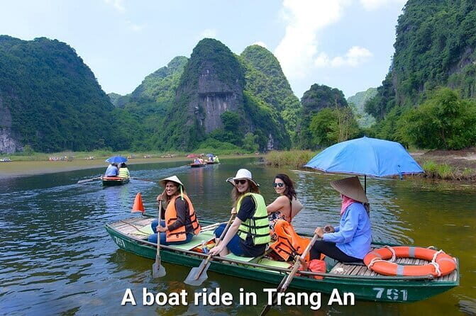 Ninh Binh Full day trip from Ninh Binh - Trang An Eco-Tourism: A 3-Hour Boat Ride Through Caves