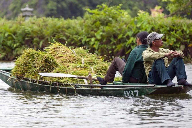 Ninh Binh - Hoa Lu - Mua Cave - Tam Coc 1 Day Tour - Stop 3: Tam Coc boat ride—Halong Bay on land, really