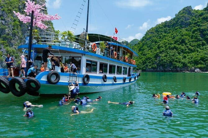 One Day Boat Tour from Cat Ba Island to Lan Ha Bay & Ha Long Bay - Key Highlights