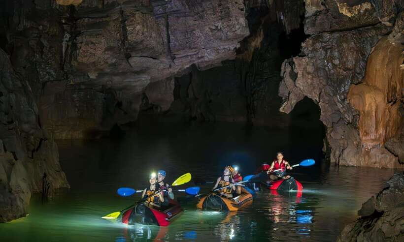 Phong Nha: Phong Nha Cave Expedition 4.5 km by Kayak - Timetable walkthrough (so you can plan your day)