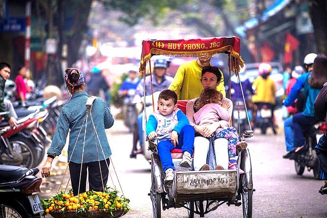 Private Hanoi Shore Excursion with Puppet Show from the port - Cyclo time in the Old Quarter: the best way to see narrow streets without stress